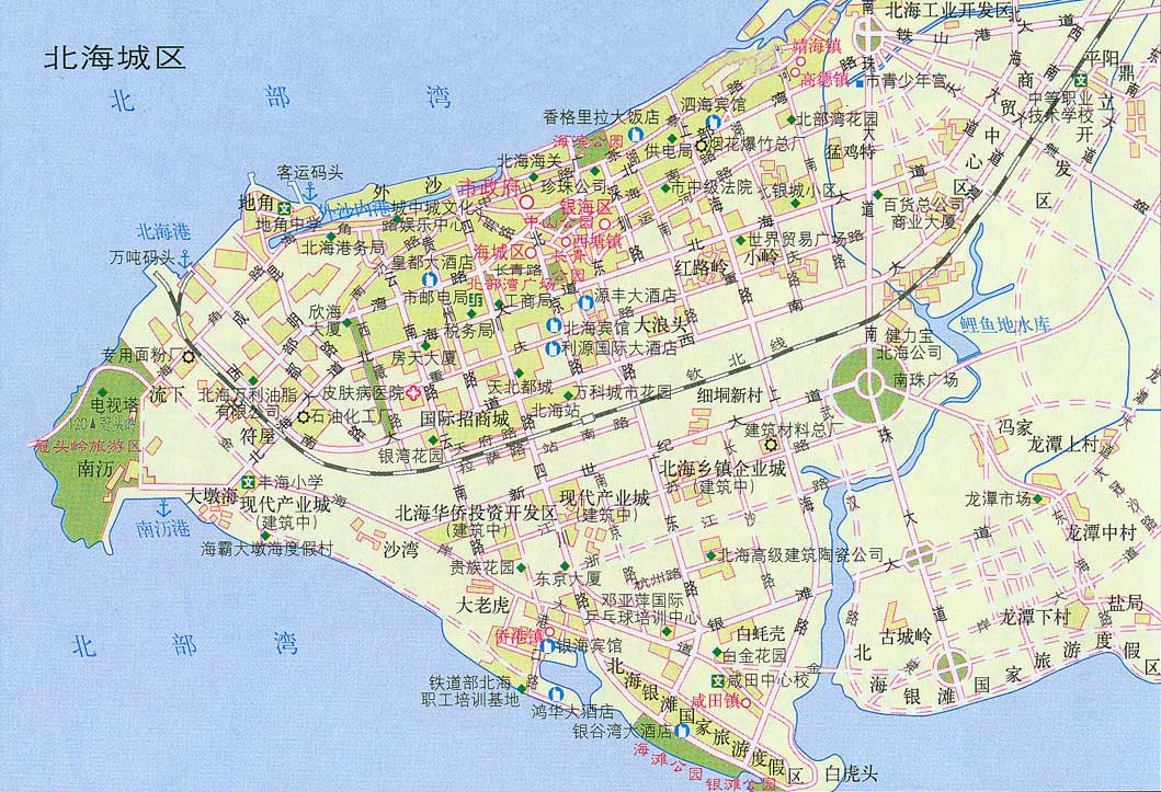 北海最新全地图详解指南