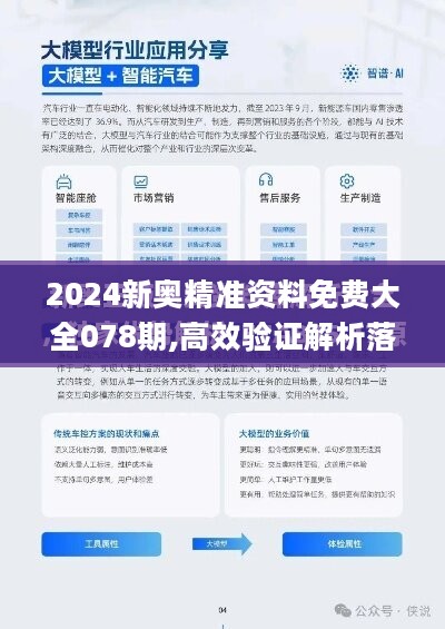 揭秘新奥精准资料免费大全 078期，深度解析与前瞻性预测